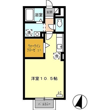 川合高岡駅 徒歩2分 2階の物件間取画像